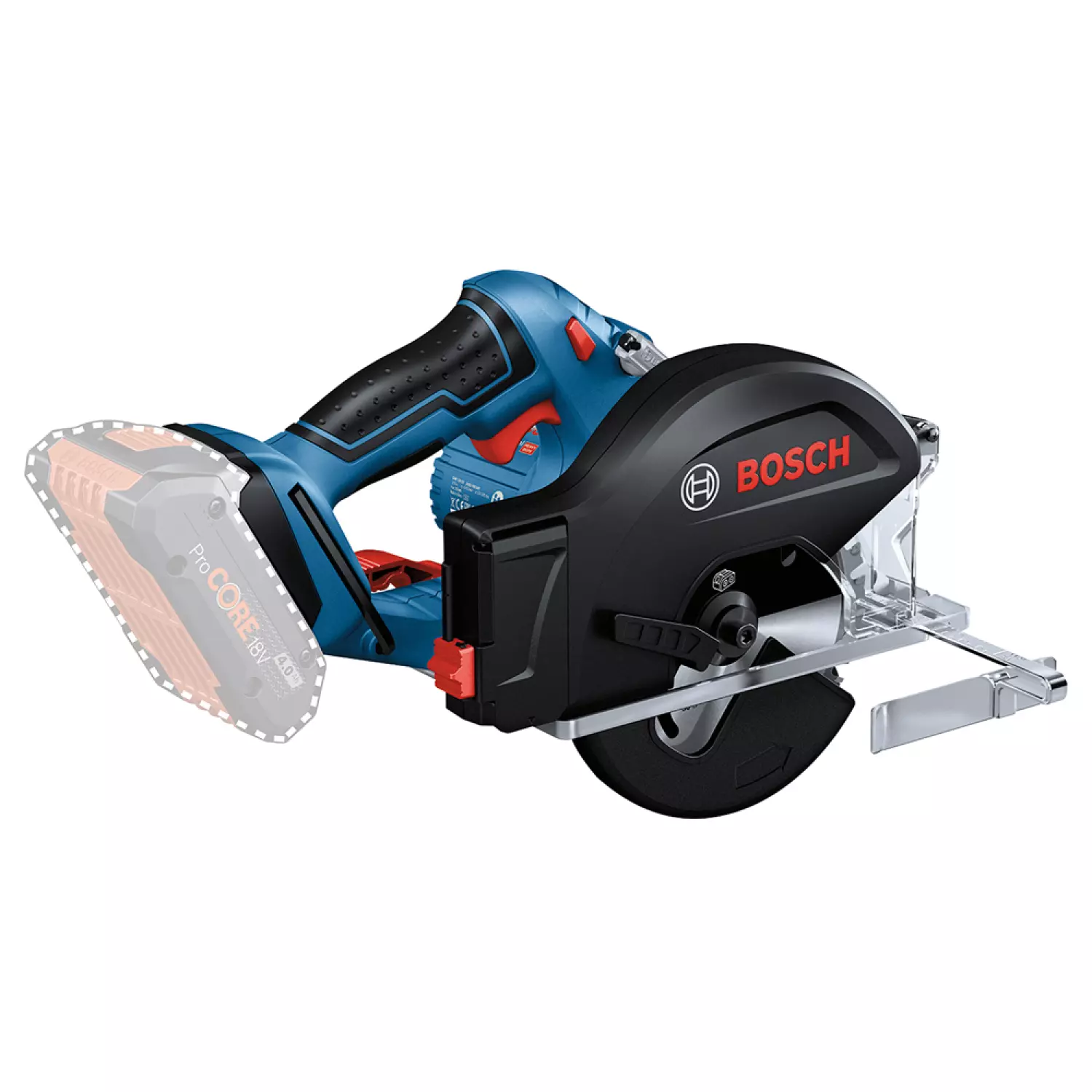 Bosch GKM 18V-50 18V Li-ion Accu cirkelzaag body - 136mm-image