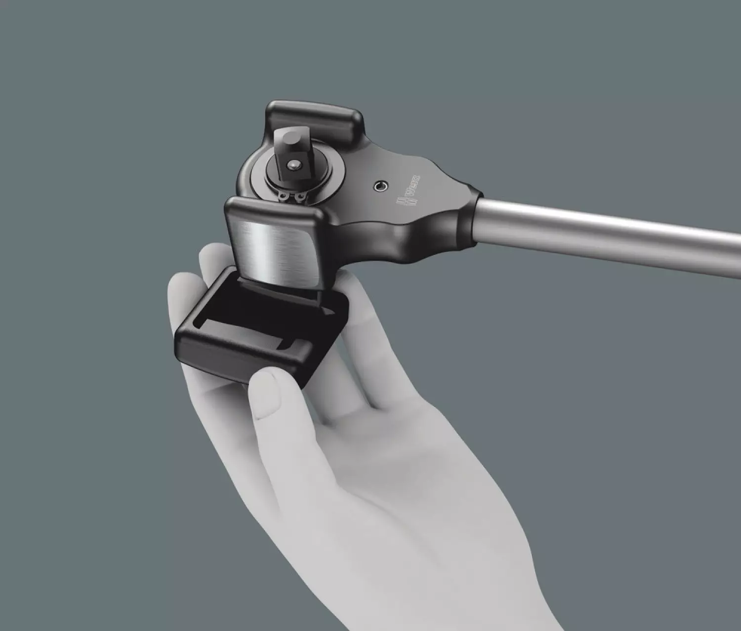 Wera 05003692001 8002 C Koloss Ratel avec fonction marteau - 1/2 » - 341 mm - 3 pièces-image