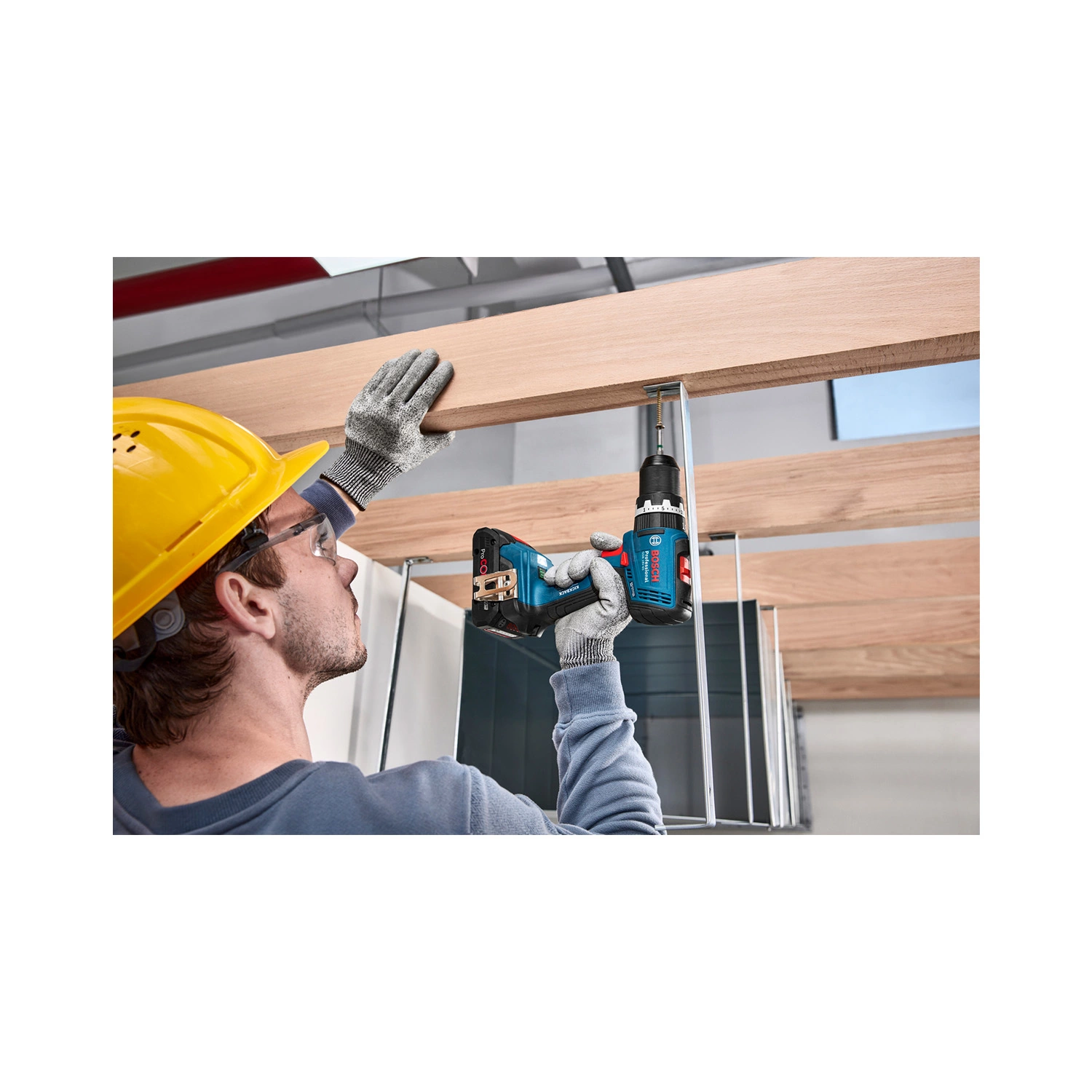Bosch GSB 18V-65 18 V Li-Ion sans fil Perceuse à percussion/visseuse corps - 65 Nm - sans charbon-image
