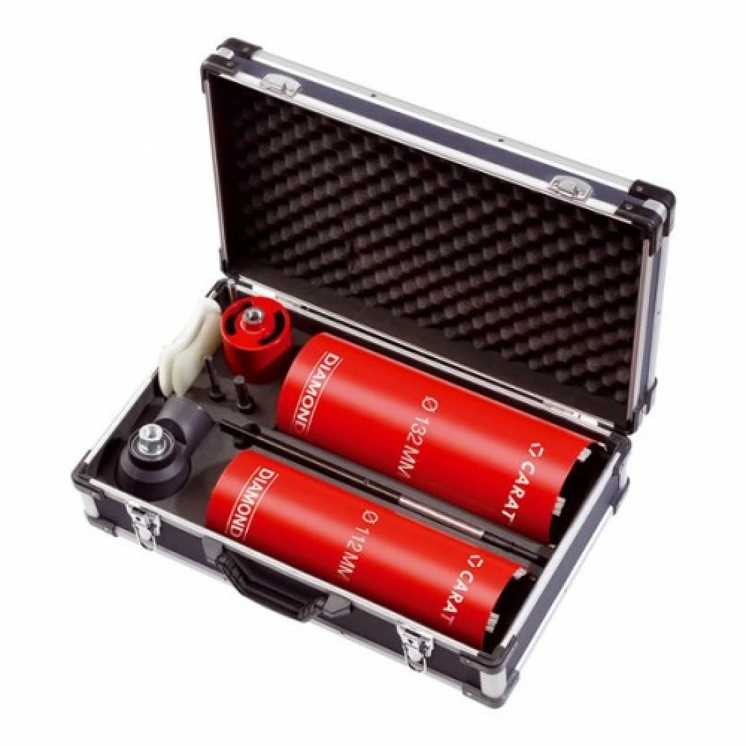 Carat HTESET0300 3 Delige Dustec Diamantborenset voor droogboren - 82 / 132 / 162mm-image