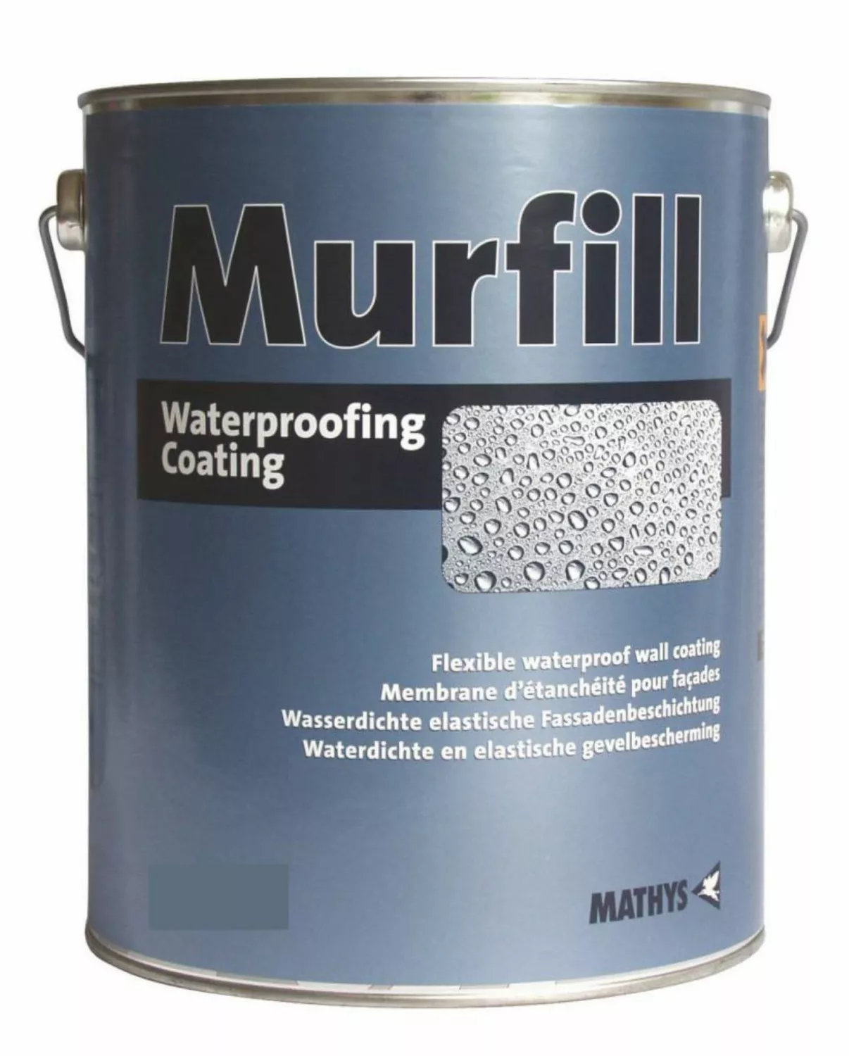 Mathys Murfill Waterproofing muurverf voor buiten - op kleur gemengd - 6 Kg-image