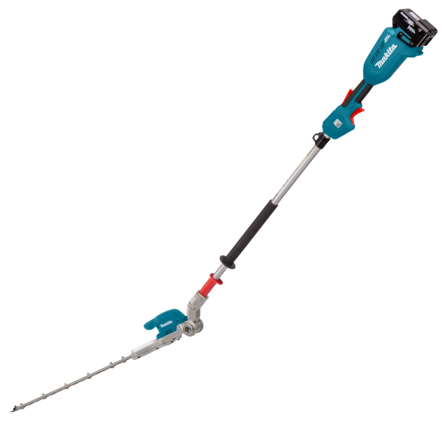 Makita DUN500WRTE Taille-haie téléscopique sans-fil - LXT 18V Li-ion - 2 batteries 5,0 ah - 500 mm - Brushless-image