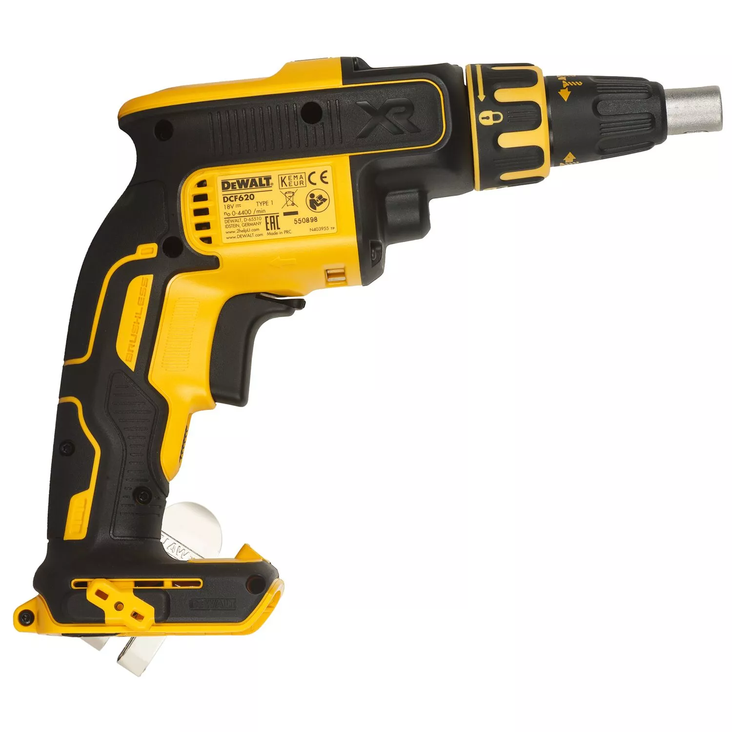 DeWALT DCF620NT Visseuse plaques de plâtre sans fil 18V Li-Ion (machine seule) dans TSTAK - Moteur brushless-image