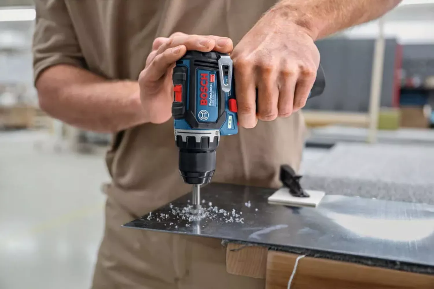 Bosch GSR 12V-32 12V accu Schroefboormachine body in L-Boxx-image