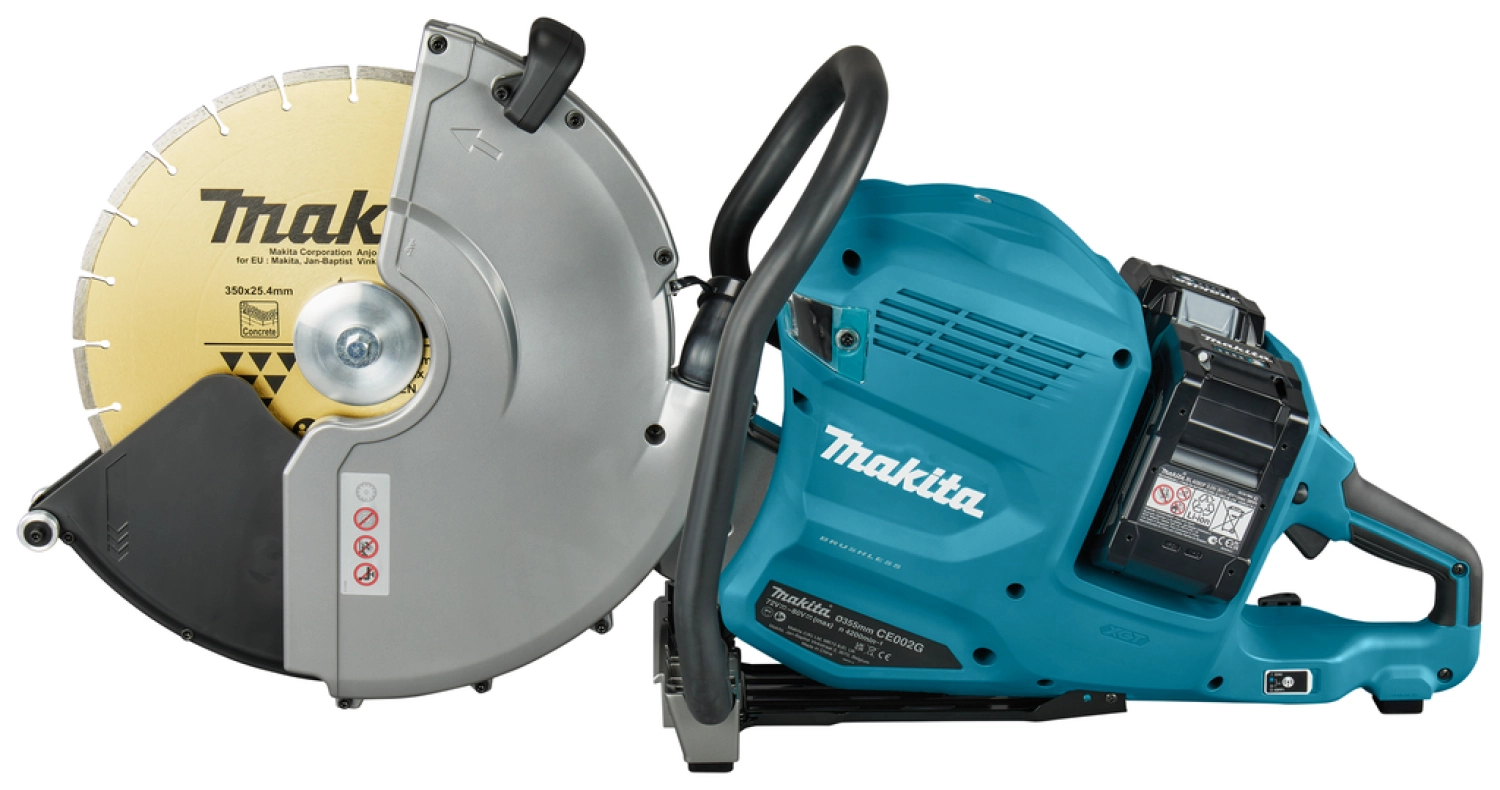 Makita CE002GL204X XGT 2x40 V Max Li-ion accu Doorslijper set (2x 8,0Ah) in doos/Mbox - 355mm-image