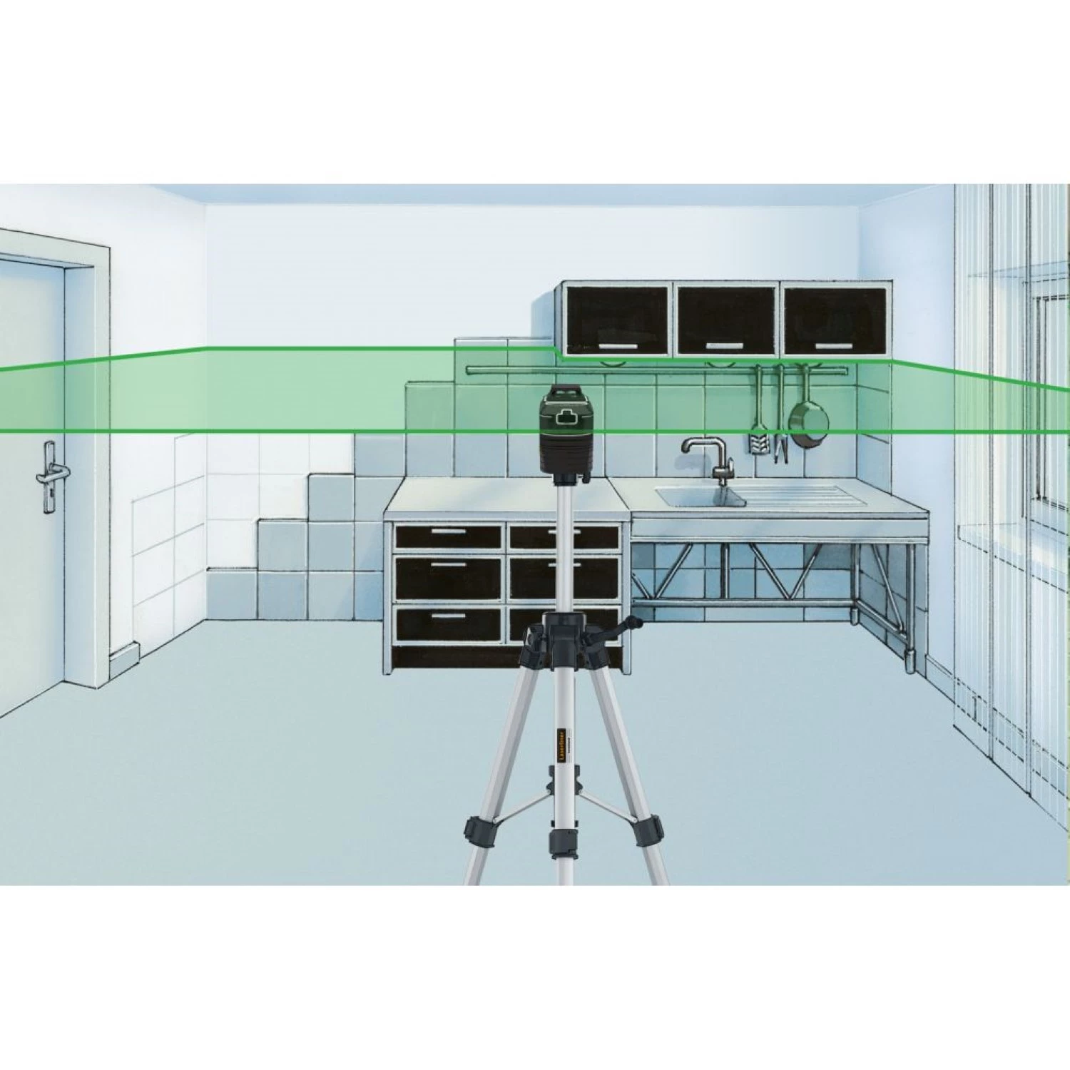 Laserliner VarioStand L Laserstatief - Aluminium - 2000mm-image