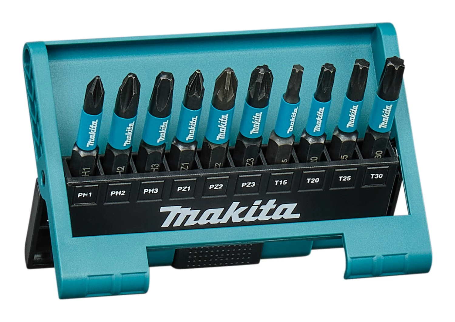 Makita E-12011 Jeu d'embouts de vissage à percussion 10 pièces - Noir percussion-image