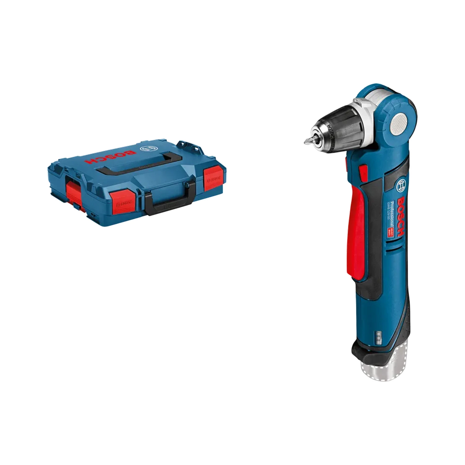 Bosch GWB 12V-10 12V Li-Ion accu haakse boor-/schroefmachine body in L-Boxx-image