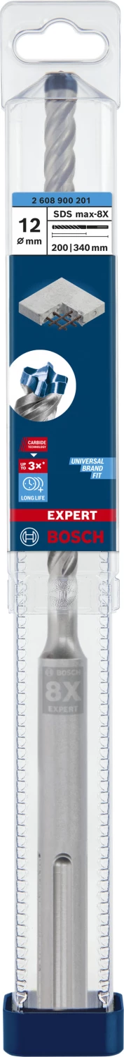 Bosch 2608900201 Hamerboor SDS max-8X 12x200x340mm-image