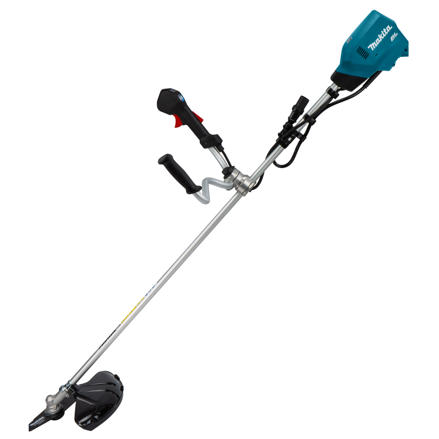 Makita UR101CPT4J 36 V bosmaaier asymmetrisch stuur set (4x 5.0Ah accu) incl. rugdrager-image