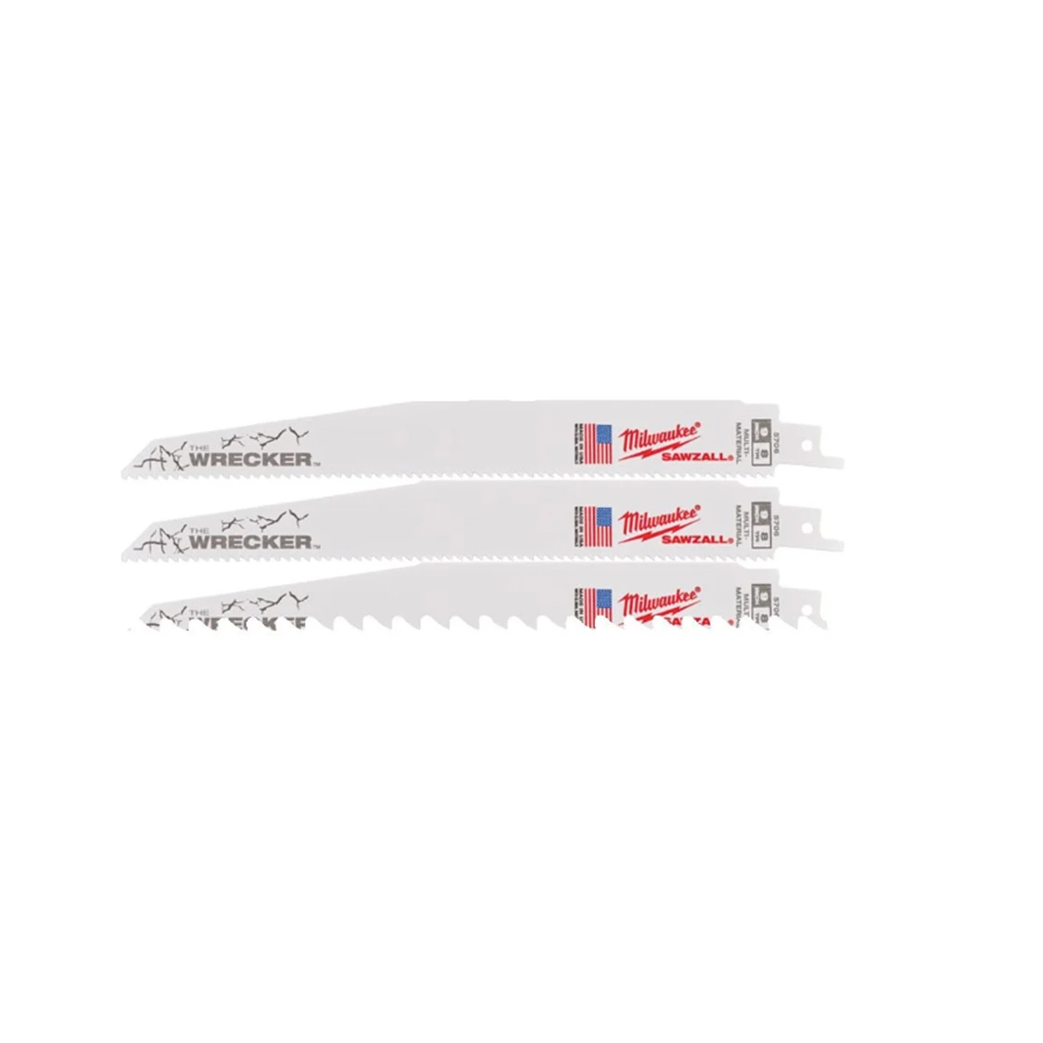 Milwaukee 49472229 Reciprozaagbladen 230mm - 25st