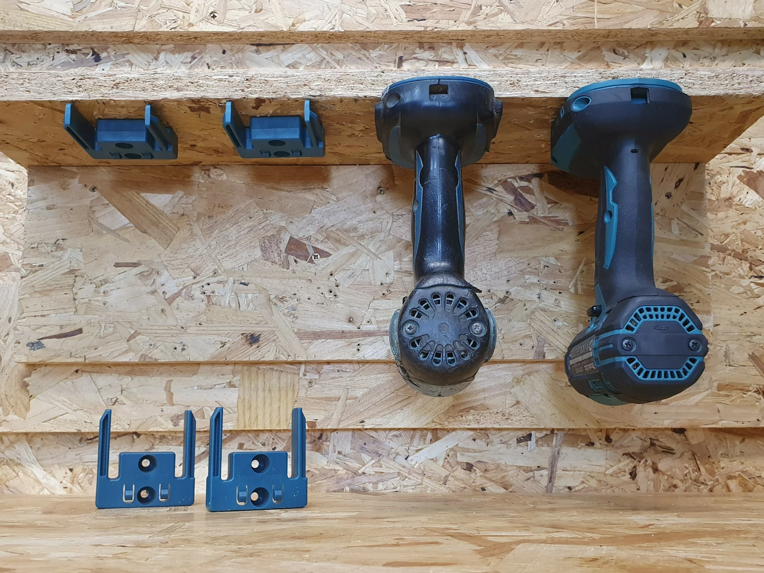 StealthMounts TM-MK18-BLK-4 - Support de machine (4pcs) pour Makita LXT - noir-image