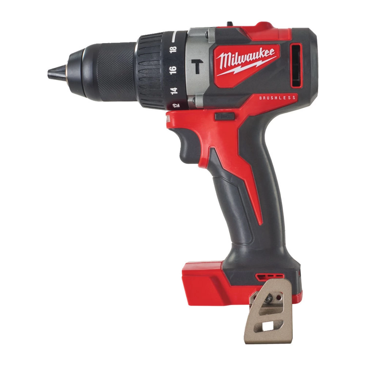 Milwaukee M18 BLPD2-0X - Perceuse visseuse sans fil Li-Ion 18V (machine seule) dans HD box - moteur brushless - 82 Nm-image