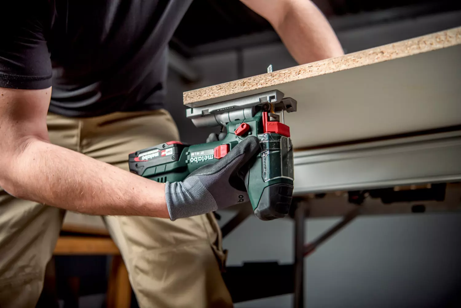 Metabo ST 18 L 90 18V Li-ion accu decoupeerzaag body in MetaBox - T-greep-image