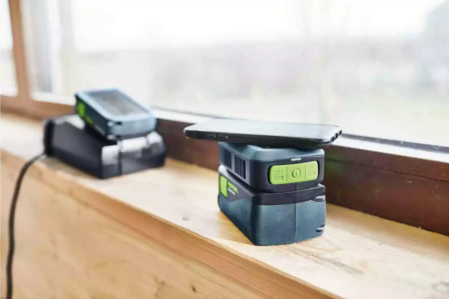 Festool PHC 18 18V Li-Ion accu USB adapter - Telefoon oplader-image