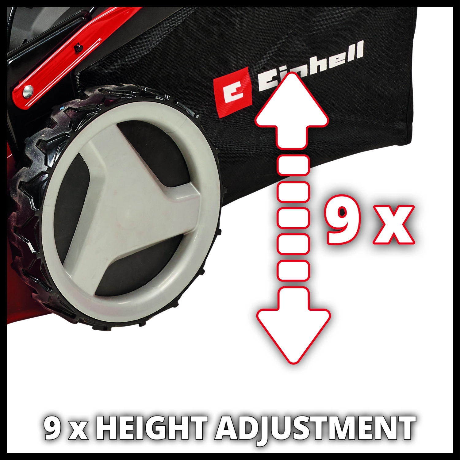 Einhell GC-PM 46 S HW-E Benzine Grasmaaier - 146cc - 65L - 46cm-image