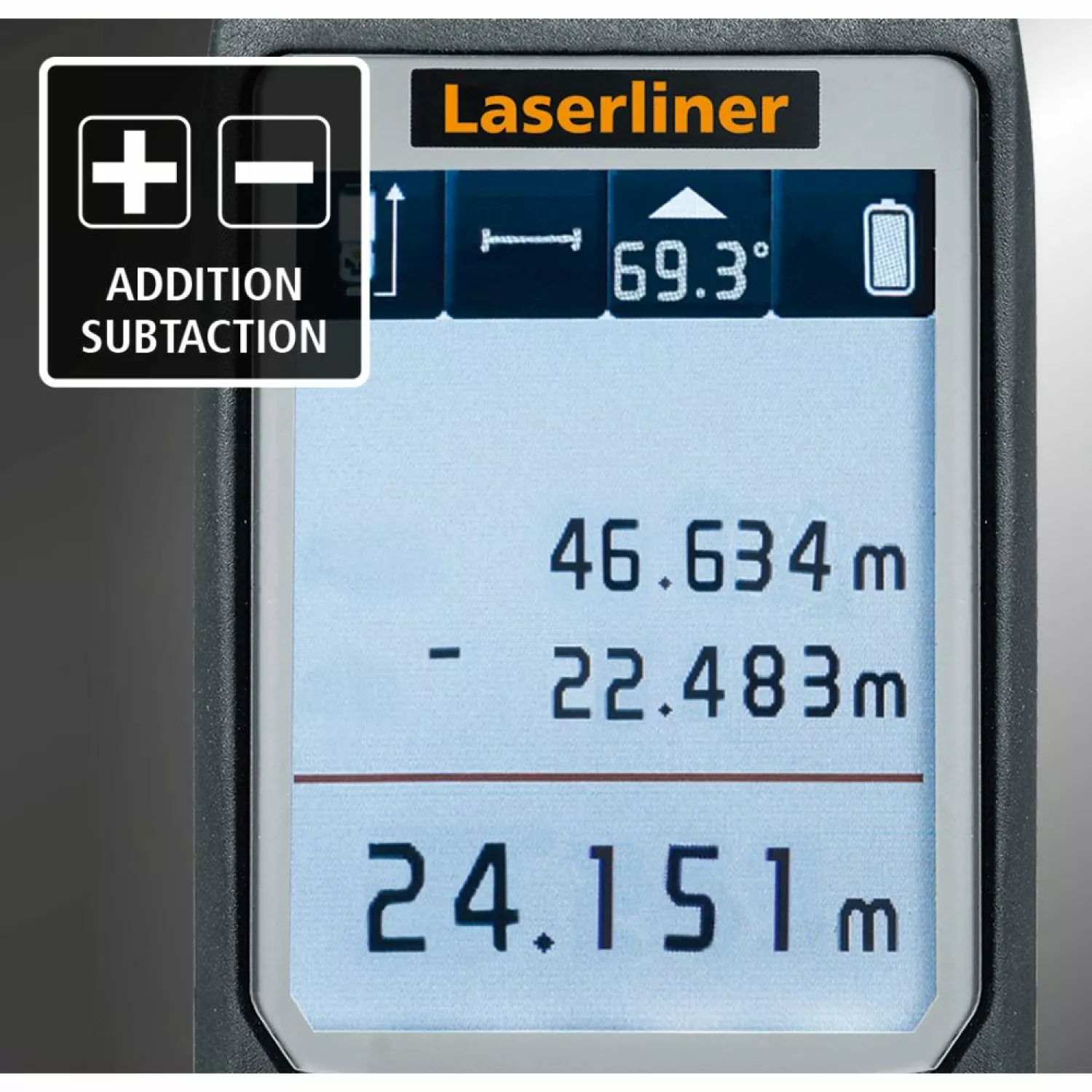 Laserliner 080.847A LaserRange-Master Gi7 Pro Laserafstandsmeter - Groen - 70m-image