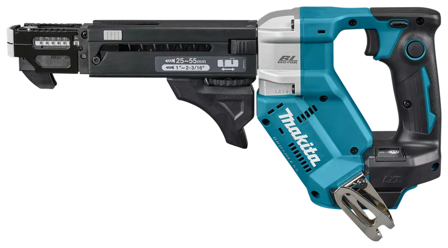 Makita DFR551ZJ - Visseuse à bande sans-fil 18 V Li-ion - 25-55 mm - Machine seule --image