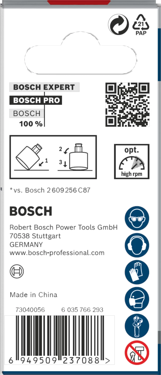 Bosch 2608901556 Scie cloche diamantée PRO Tile PC Plus pour carrelage - 29 mm-image