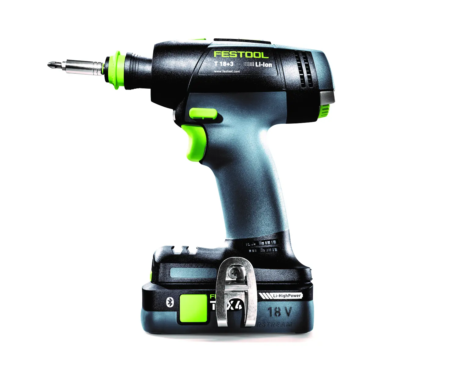 Festool 579370 T 18+3 TBX 4,0 I-Plus 18V Li-ion accu schroefboormachine set (2 x 4,0Ah) in systainer