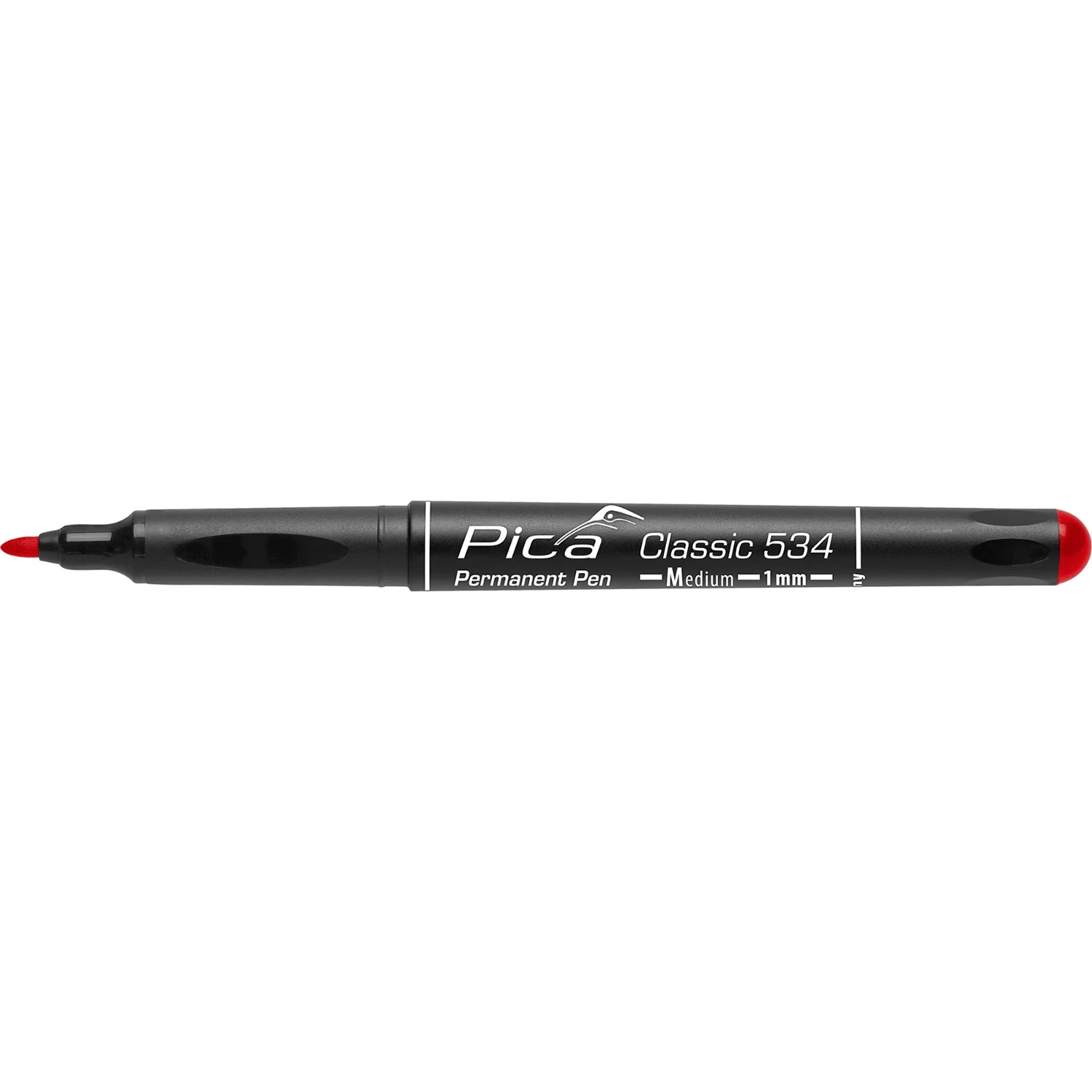 Pica 534/40 Classic Permanent Pen - Rond - Rouge - 1mm-image