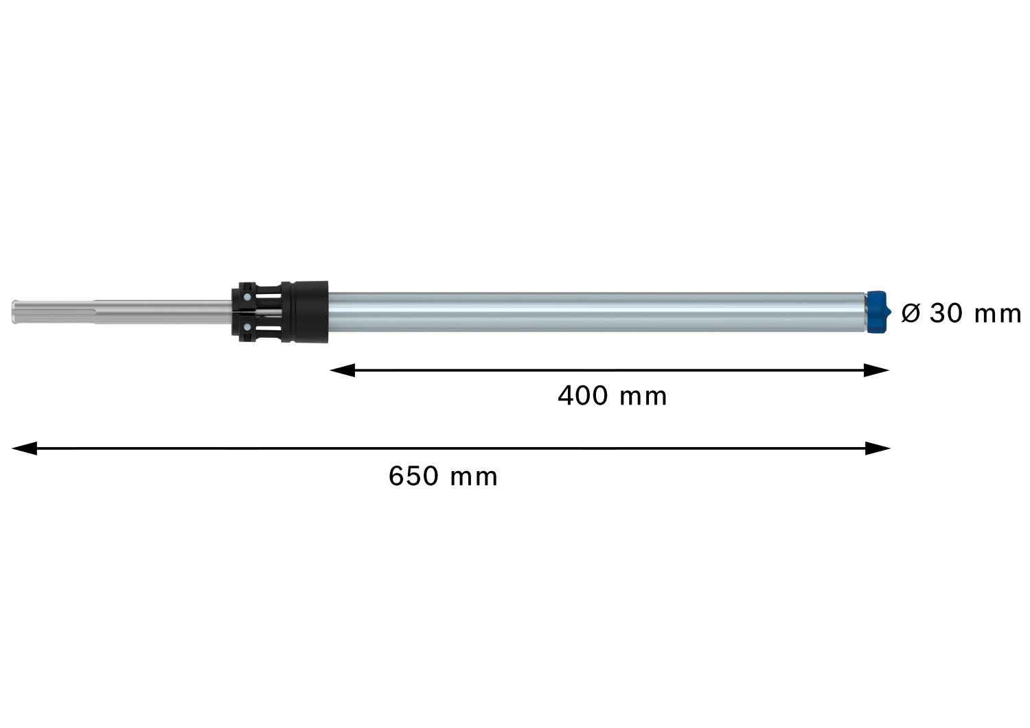 Bosch 2608901808 EXPERT Hamerboor SDS Clean SDS Max-8X - 30x400x650mm-image