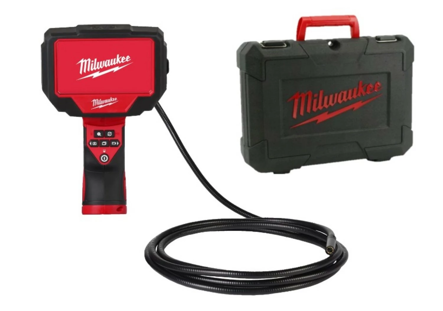 Milwaukee M12 360IC32-0C 360° inspectiecamera in transportkoffer - 3m-image