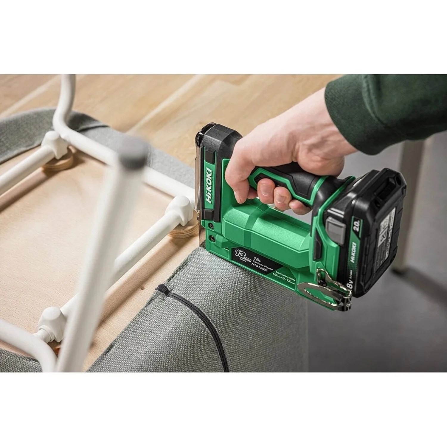 HiKOKI N1812DAW4Z 18 V Li-ion Batterie Agrafeuse - 6-13 mm-image