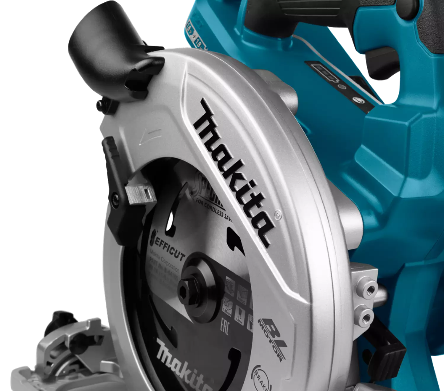 Makita DHS782ZJ Scie circulaire sans-fil - 36V (2x 18V) Li-ion - Mbox - 190 mm - Brushless - Machine seule-image