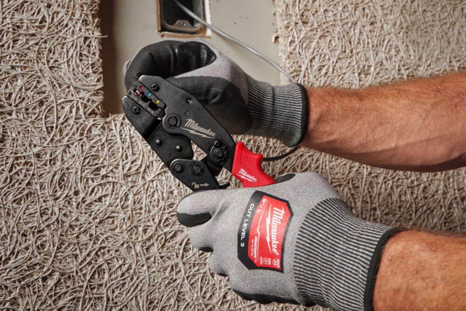 Milwaukee 4932499025 Krimptang - 217mm - 0,3-6,0mm²-image