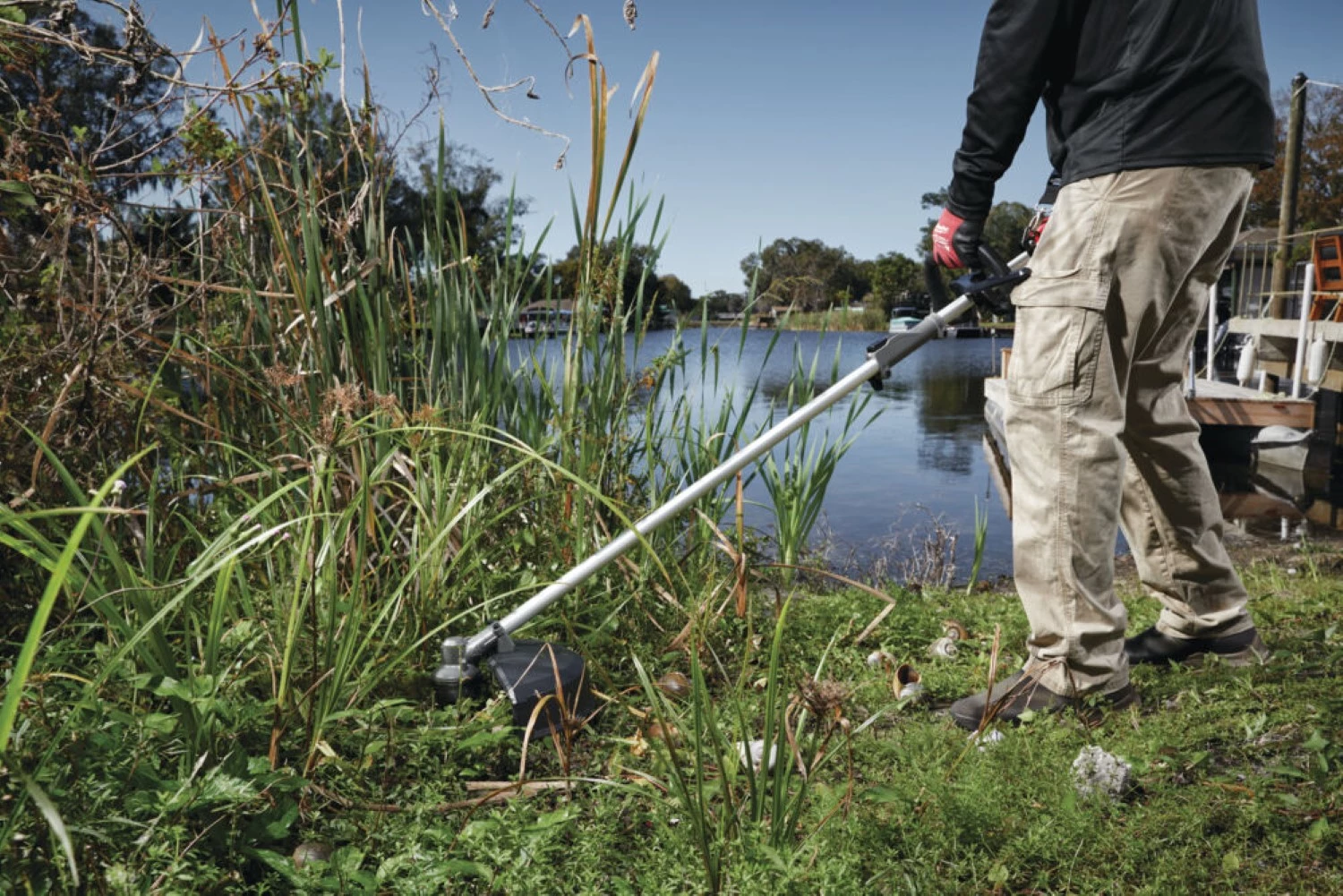 Milwaukee M18 FOPH-BCA Quik-lok - Attachement pour débroussailleuse - 23cm-image