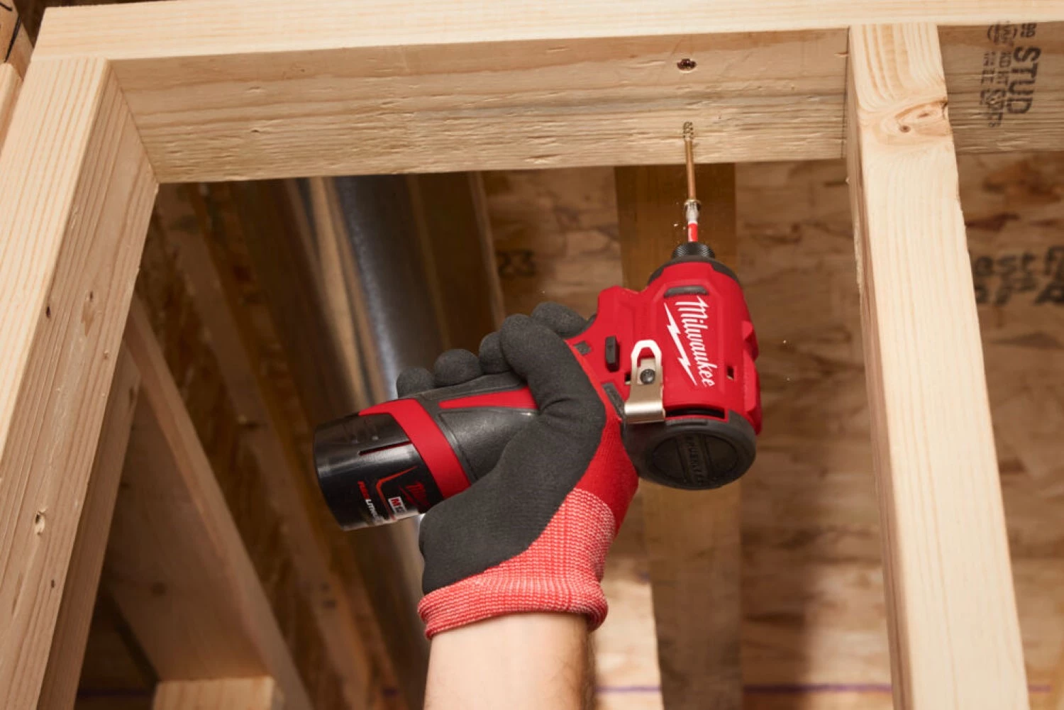 Milwaukee M12 BLIDRC-202C Kit visseuse à percussion sans fil 12 V Li-ion (2 batteries 2,0 Ah) dans un coffret - 124 Nm-image