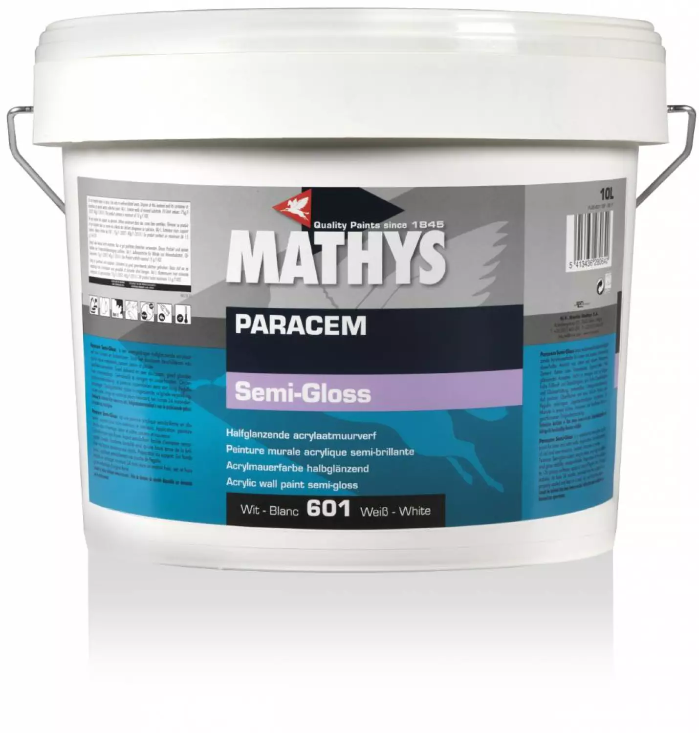 Mathys Paracem Semi-Gloss - op kleur gemengd - 10 L-image