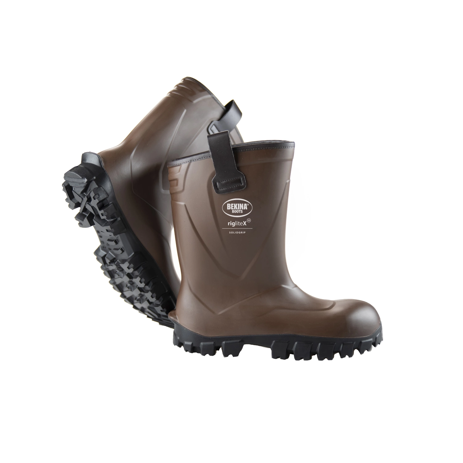 Bekina 107-128-027-36 Riglite X Solidgrip S5 Bruin-Zwart P Werklaarzen - maat 36 become Bekina 107-128-027-36 Riglite X Solidgrip S5 Brown-Black P Work Boots - size 36-image