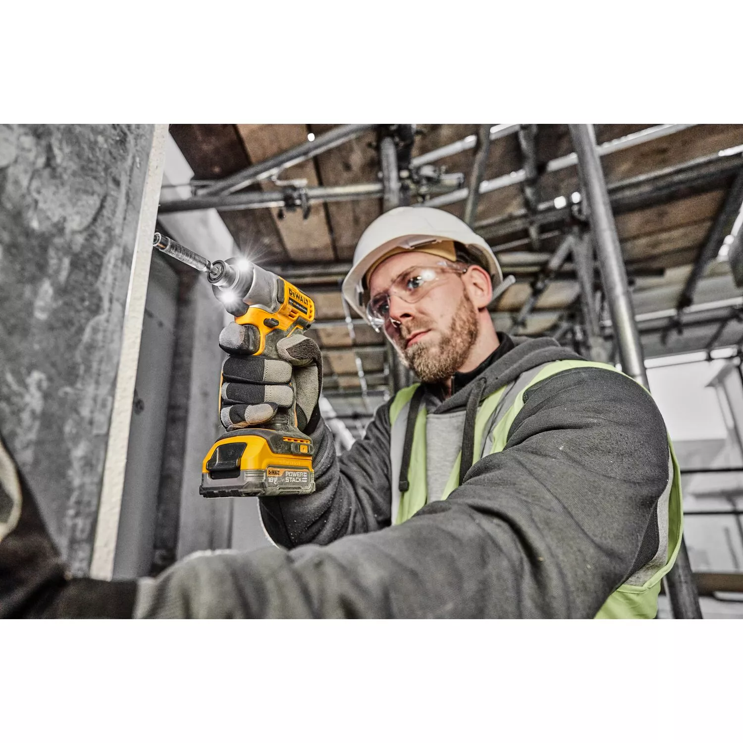 DeWALT DCF840N 18 V Li-ion sans fil, corps de visseuse à chocs - 192 Nm - sans balais-image