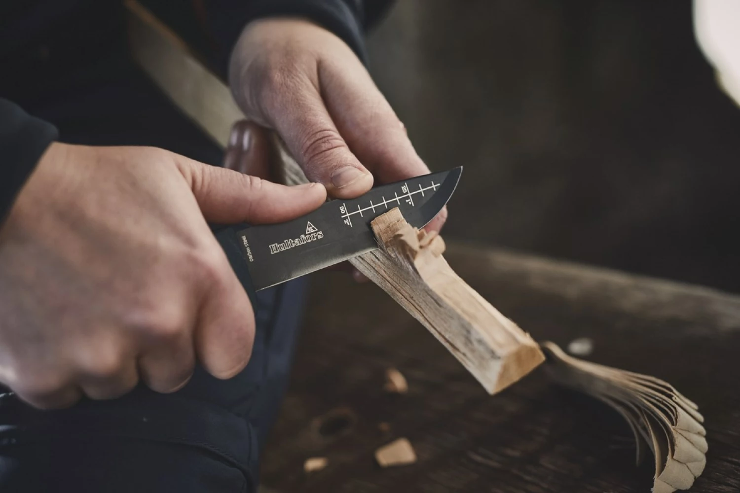 Hultafors OK4 Outdoor mes inclusief draagholster - 209mm-image