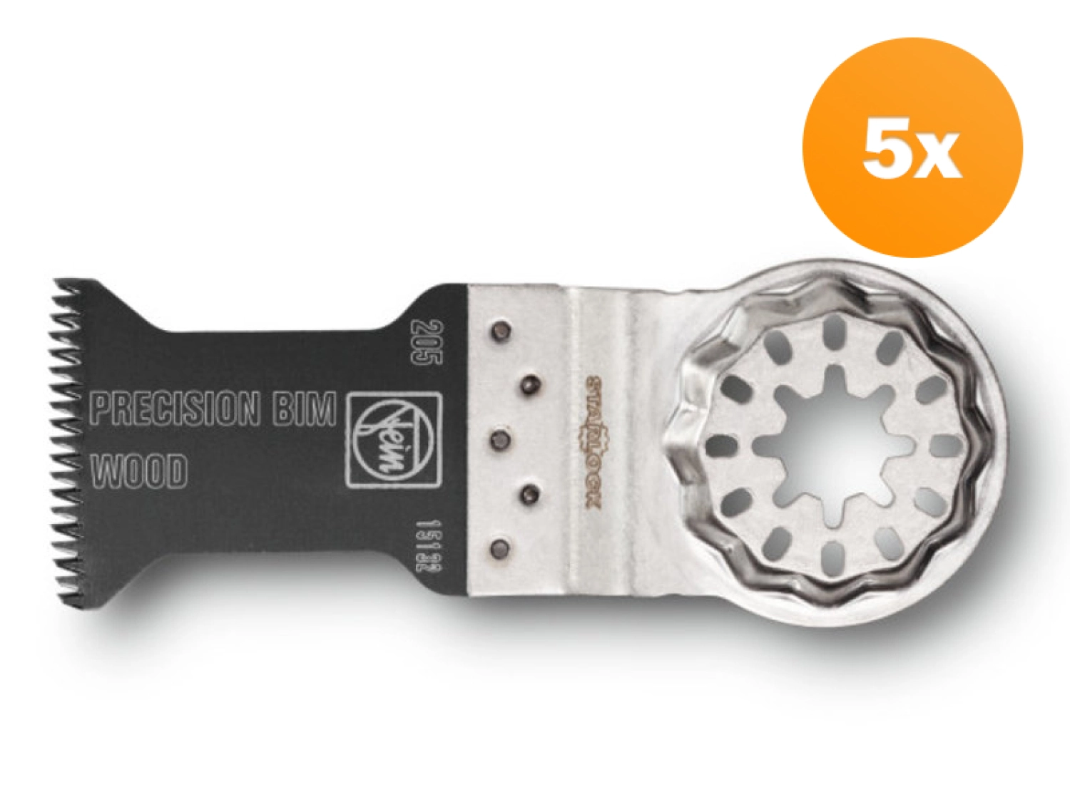 Fein 63502205230 E-Cut Precision BIM zaagblad (5st) - SL - 50 x 35mm (205)-image