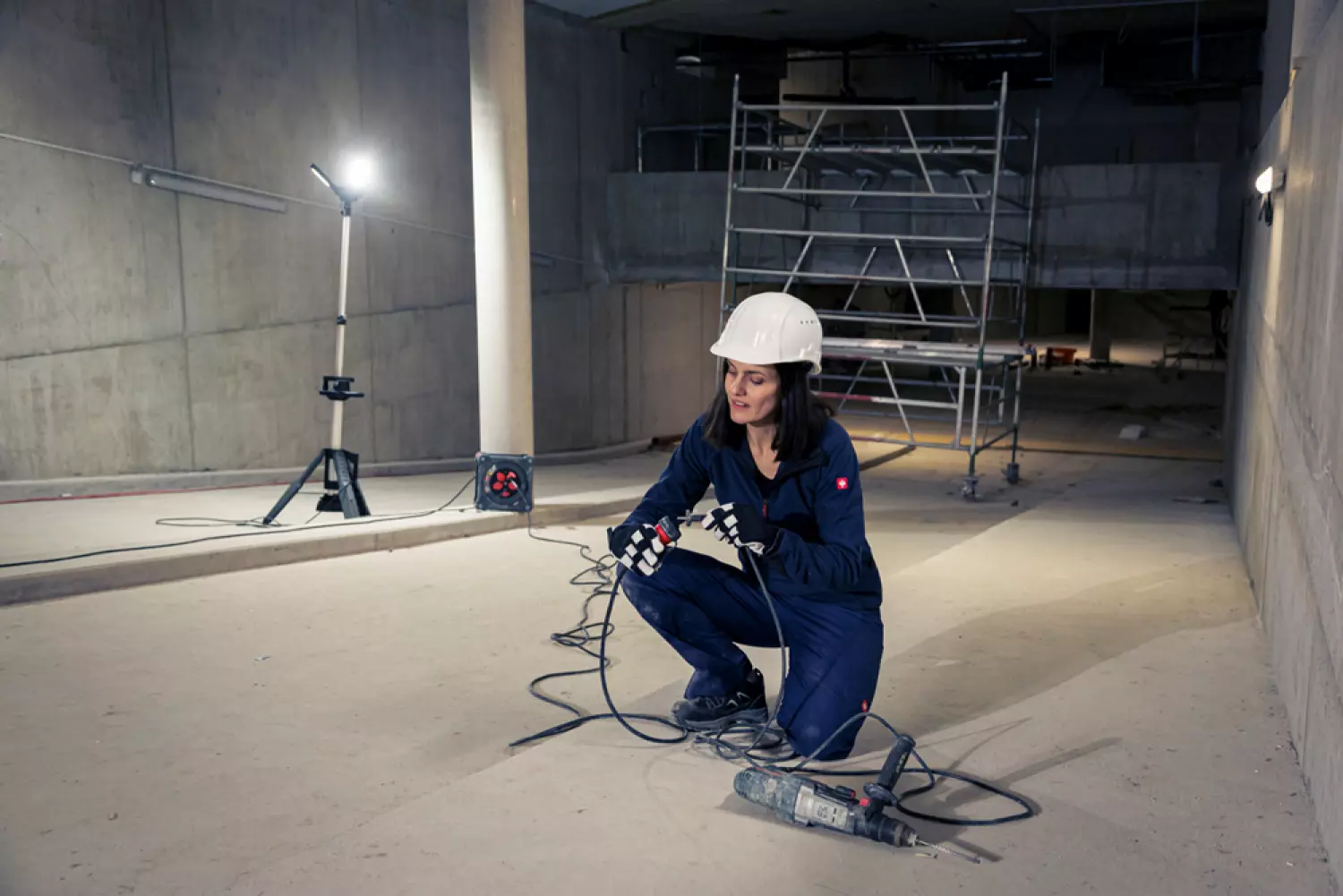 Brennenstuhl Professional VN 1200 Rallonge H07RN-F 3G2,5 - IP44 - 10m - Noir-image