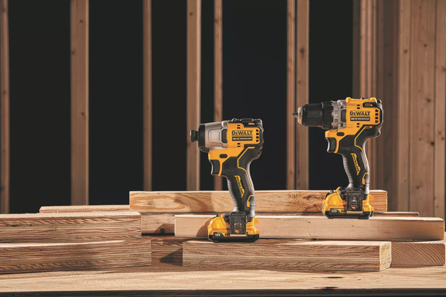 DeWALT DCF801N-XJ Visseuse à percussion sans fil - 12V Li-ion XR -163 Nm - Machine seule-image