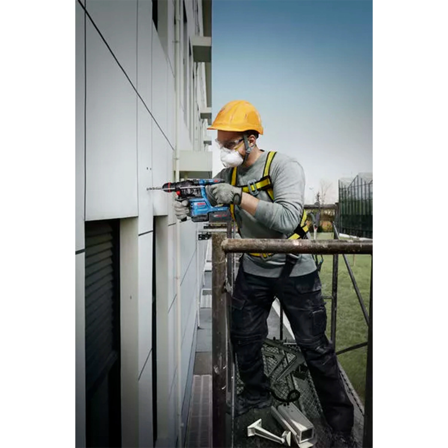 Bosch GBH 18V-22 X SDS-plus batterie ONECHUCK marteau perforateur dans L-Boxx-image