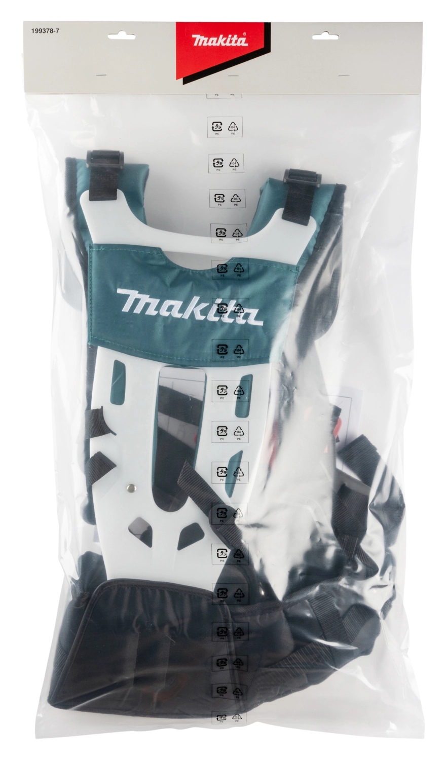 Makita 199378-7 Harnais de transport professionnel pour débroussailleuse-image