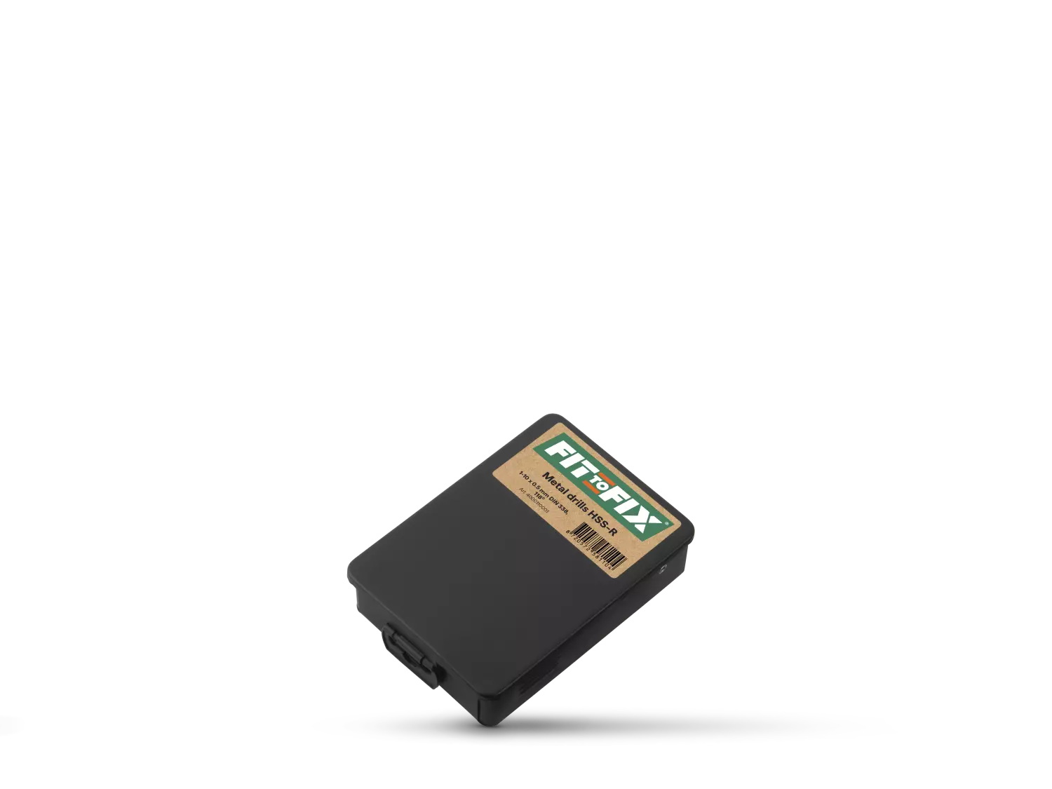 Fit-to-Fix 4000110001 19-delige Uni Metaalborenset DIN338 - HSS-R - 1-10mmx0.5cm-image