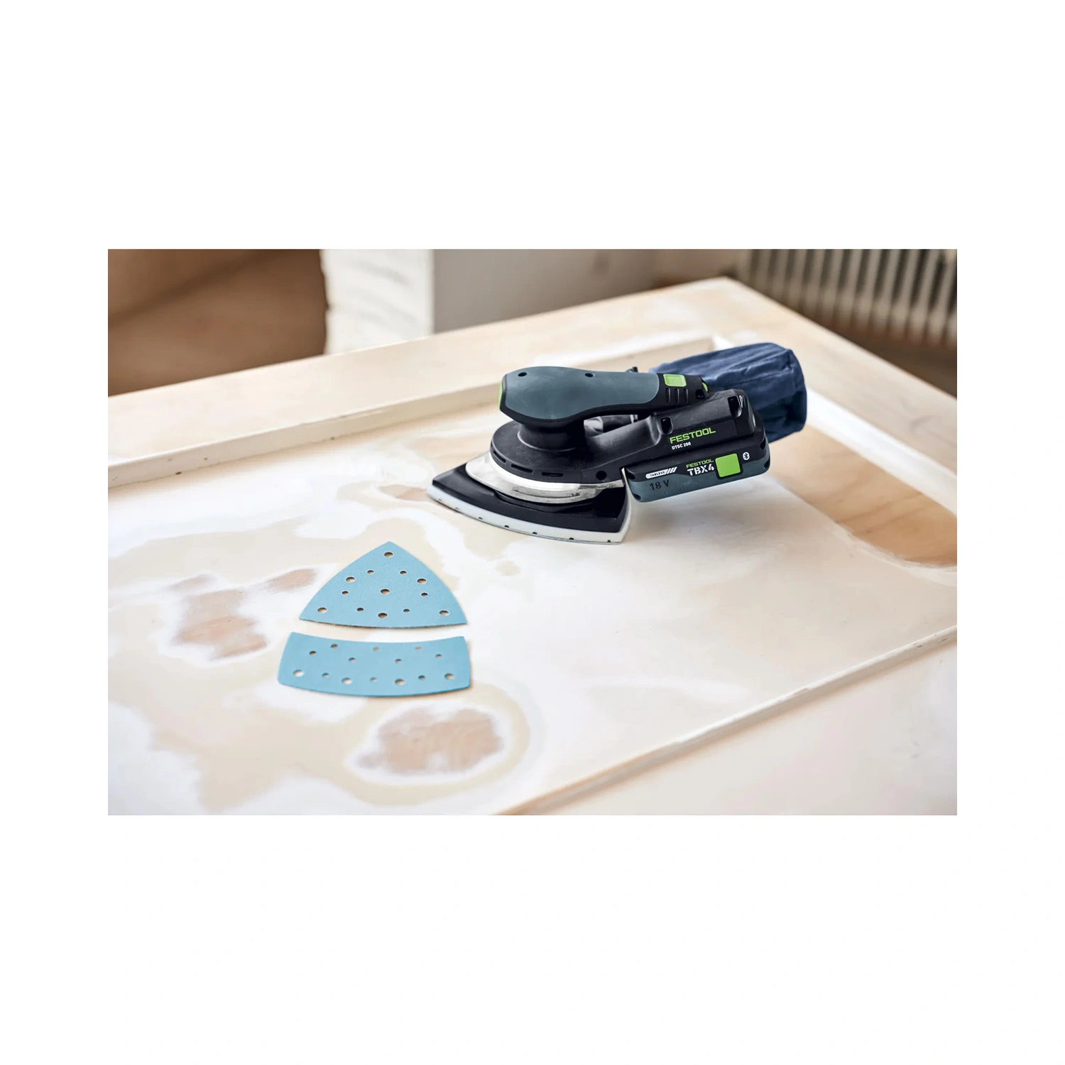 Festool Delta200 P320 GR/50 Papier abrasif Delta - 145 x 195 mm - 50 pièces