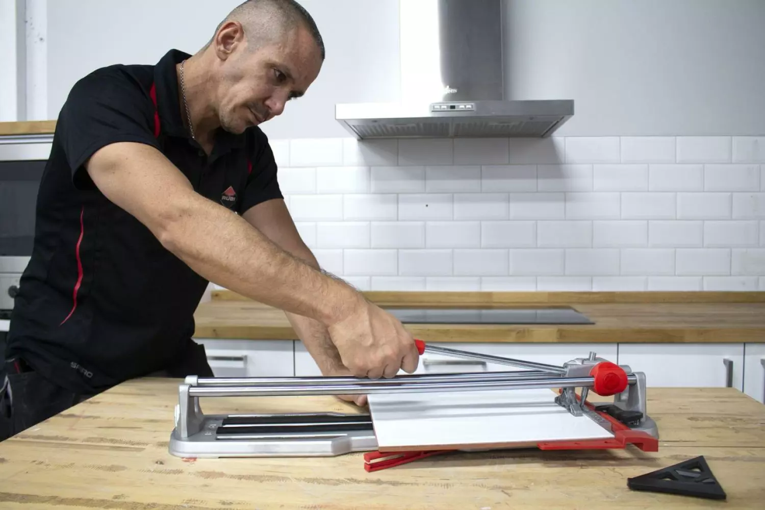 Rubi 15904 STAR-63 Platinum Tegelsnijder met koffer - 63 cm-image