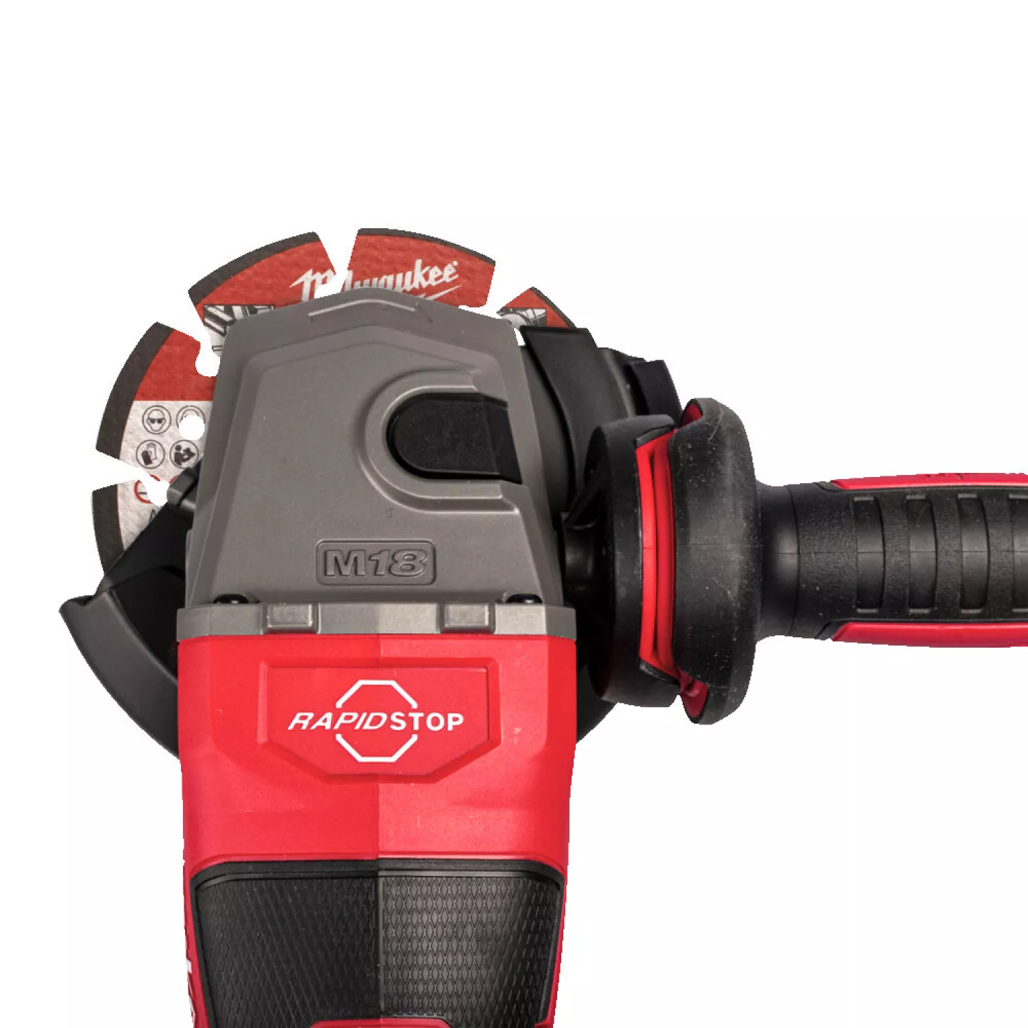 Milwaukee M18 FHSAG125XB2-0X 18V Li-ion accu haakse slijper in HD Box - 125mm - Schuifschakelaar-image
