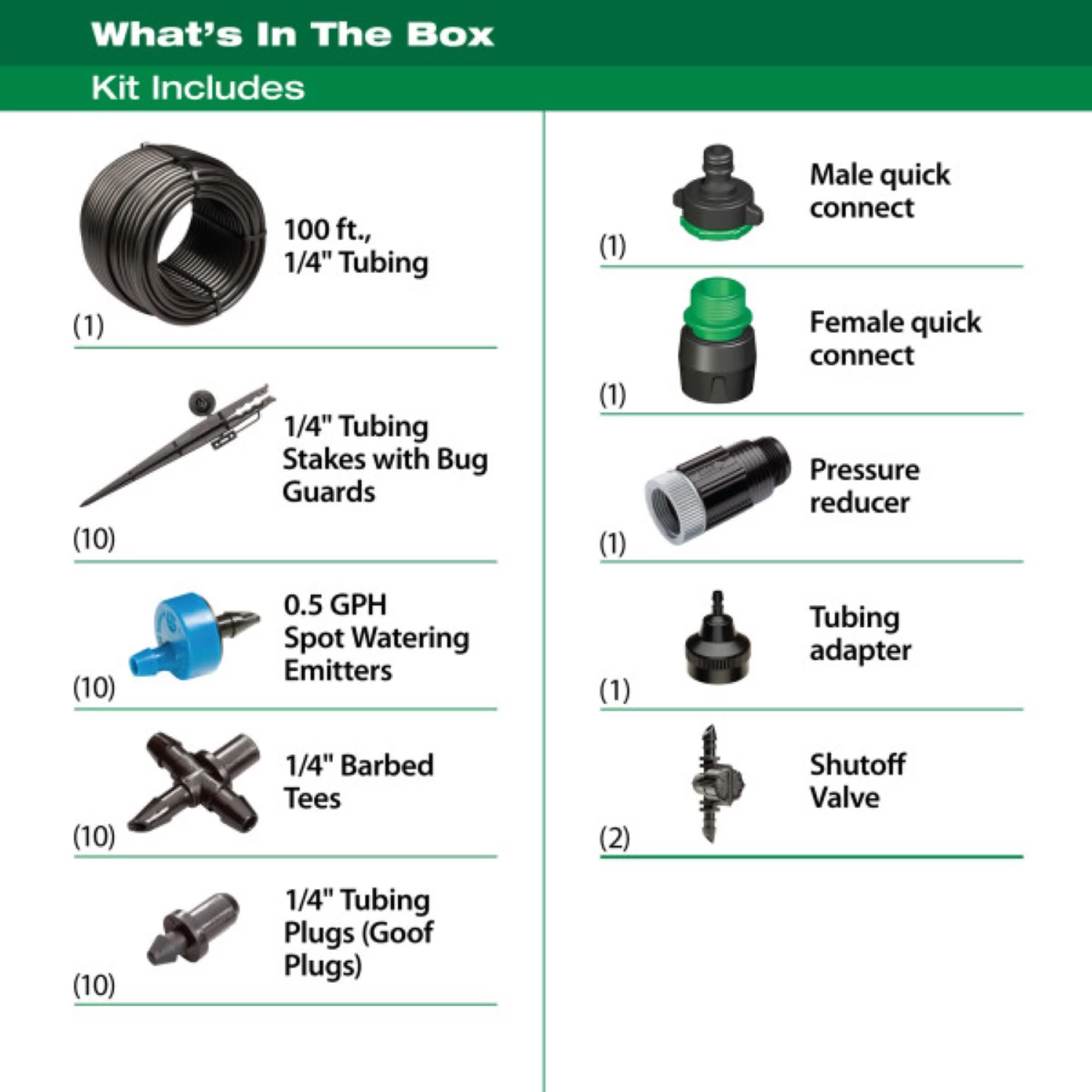 Rain Bird A51257 Balkon druppelbewateringsset-image