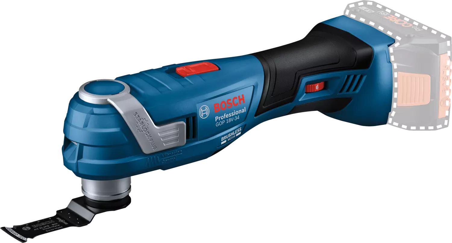 Bosch GOP 18V-34 18V accu Multitool body-image