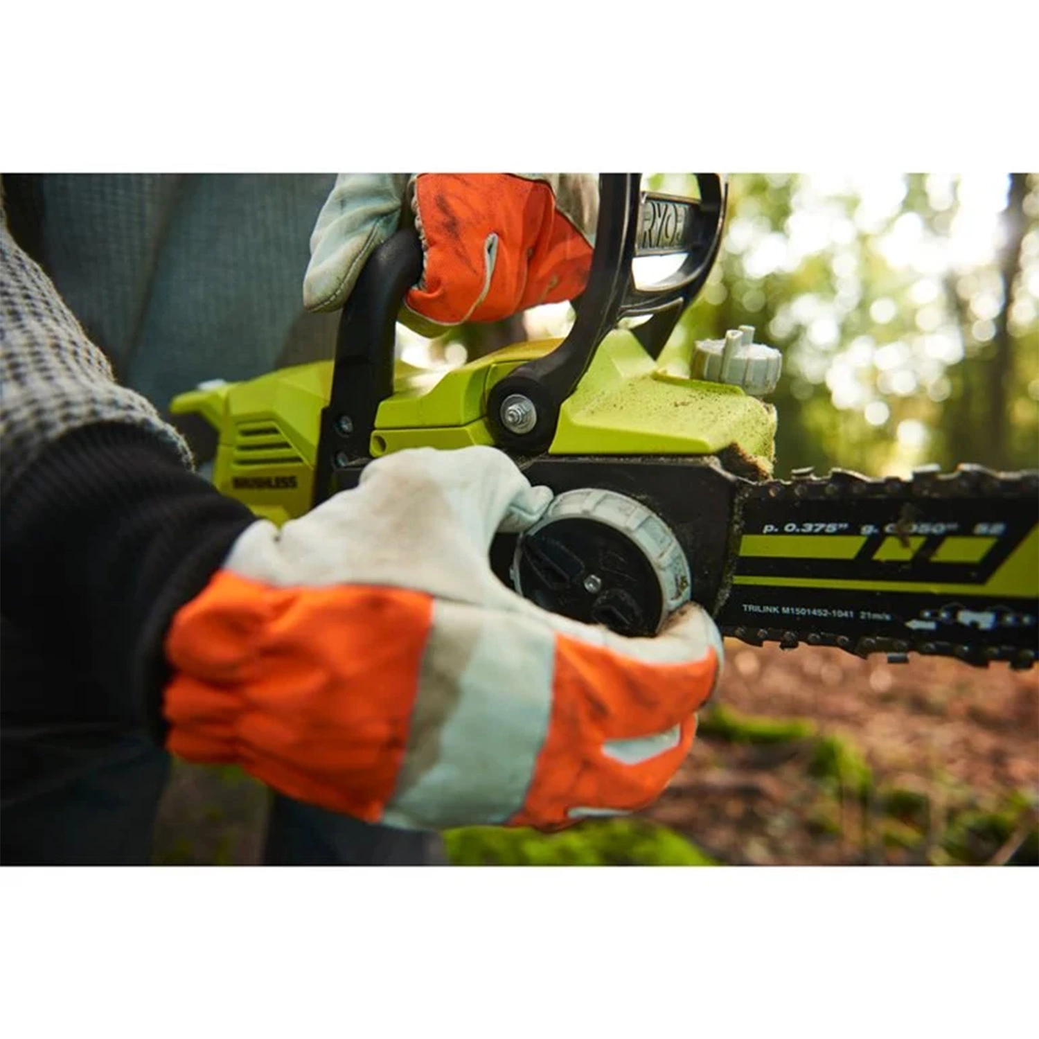 Ryobi RY36CSX35A-150 Tronçonneuse sans fil-image
