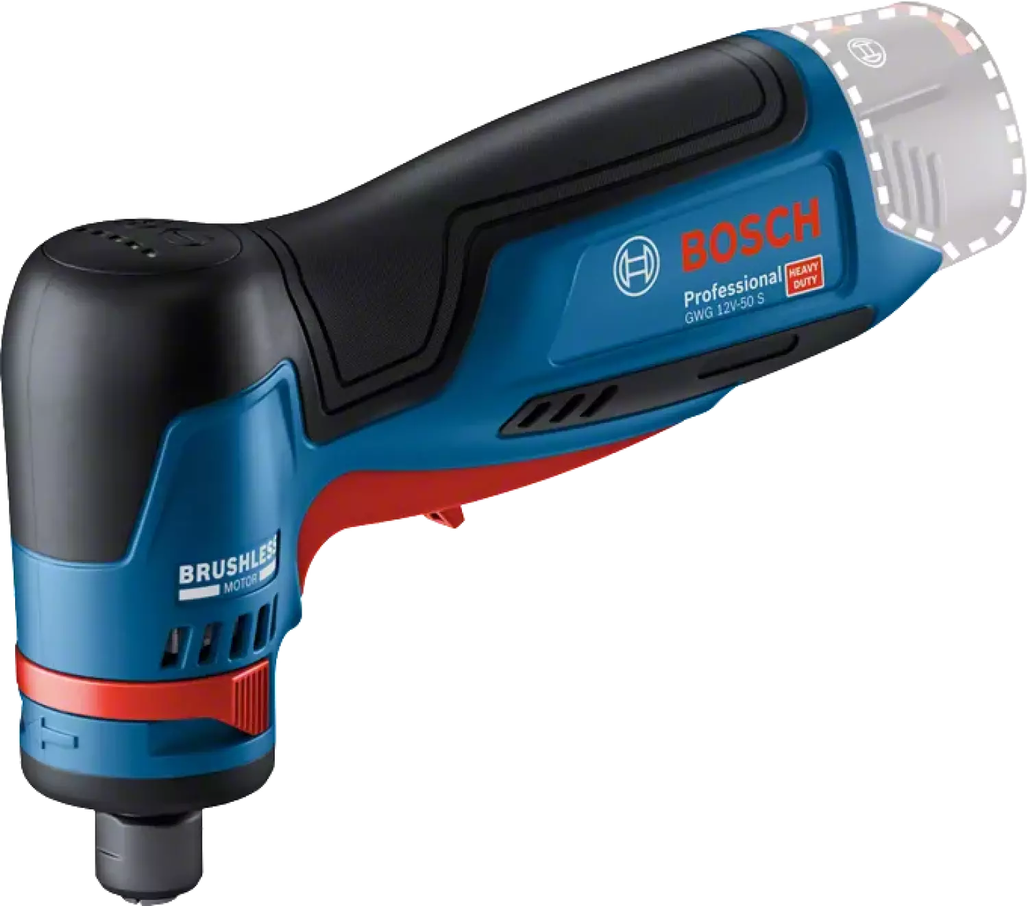 Bosch GWG 12V-50 S 12V accu rechte slijpmachine body-image