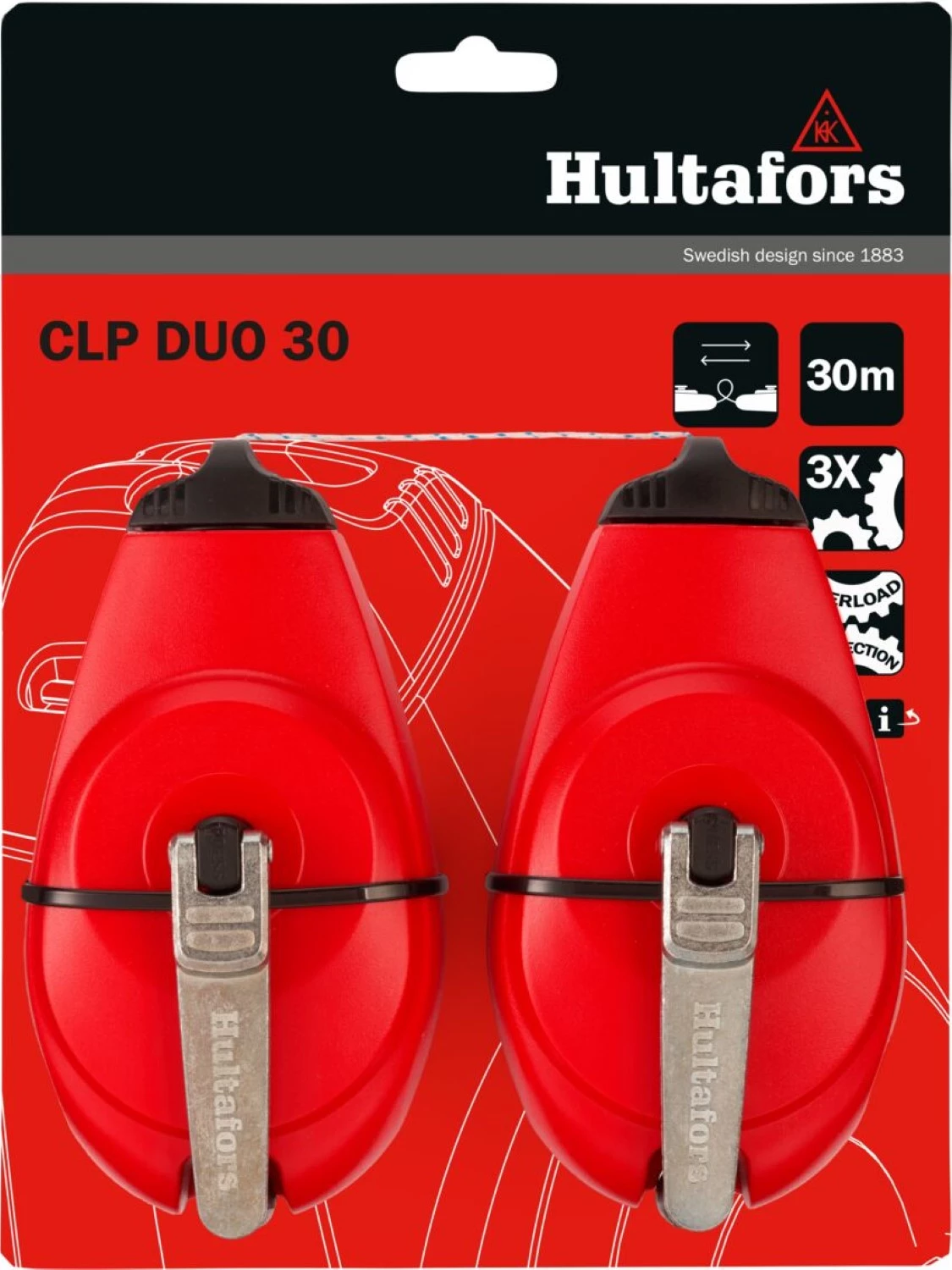 Hultafors Slaglijnmolen Kit CLP Duo 30 - 30m-image